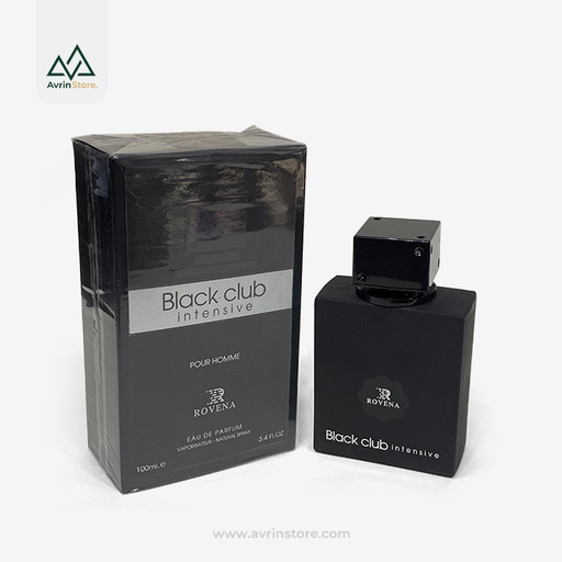 [1557/3] عطر ادکلن روونا مدل بلک کلاپ اینتنسیو Black Club Intensive - کد PSH009